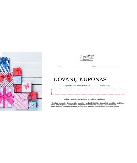 100€ Dovanų kuponas
