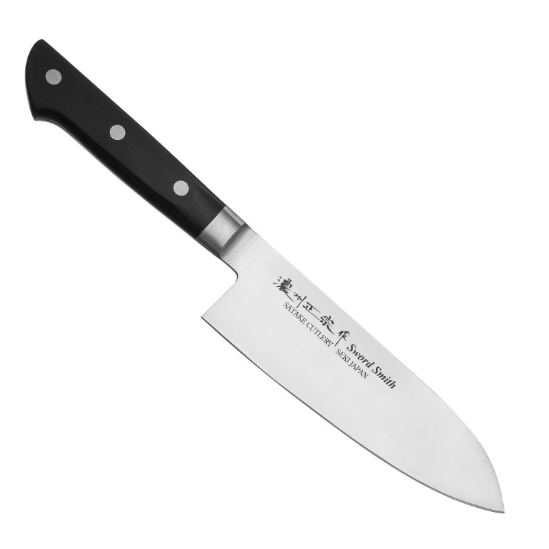 Japoniškas Santoku peilis Satake Satoru 17cm